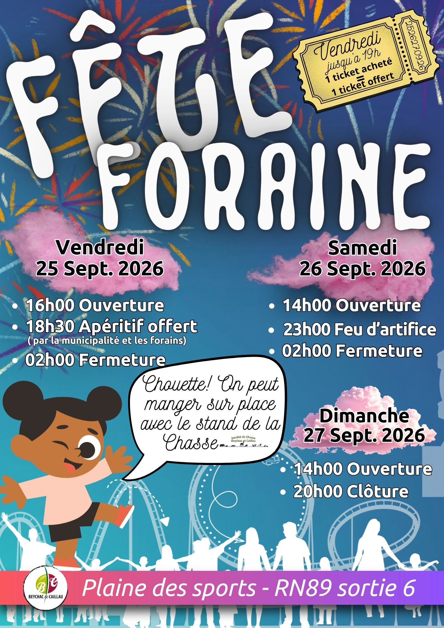 2026.09.25-27 Fete foraine Affiche définitive