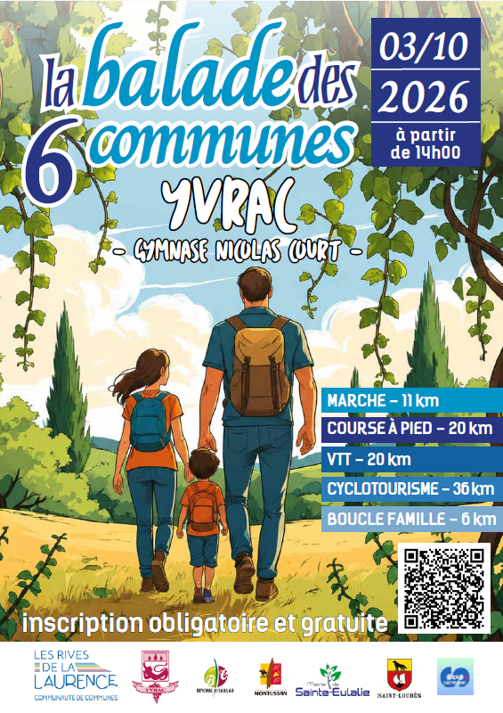 2026.10.03 CDC Balade des 6 communes Affiche 2026