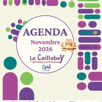 EVS : agenda Novembre