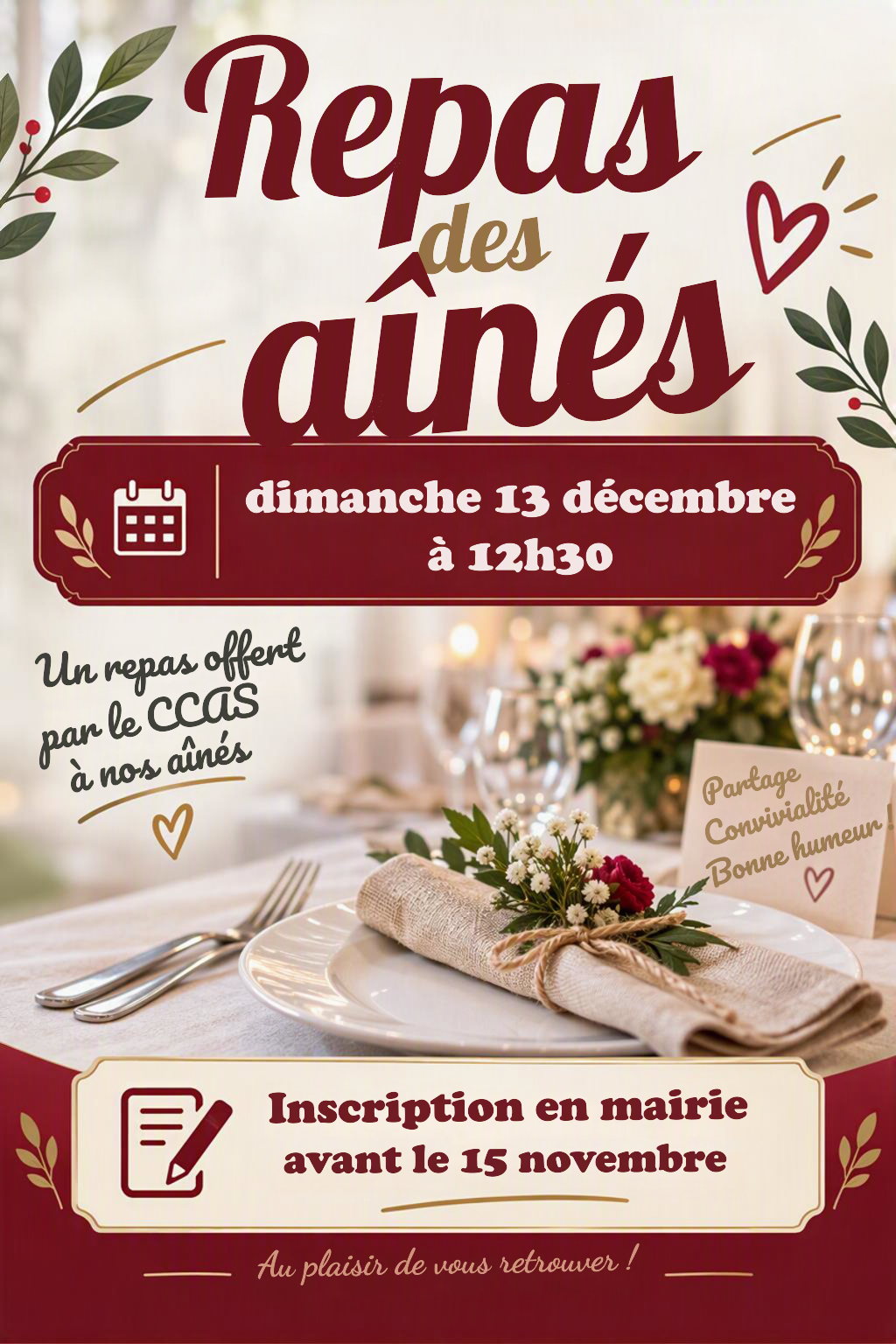 Repas des ainés